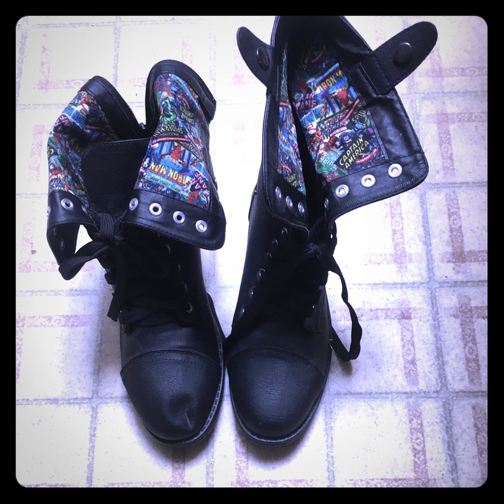 Marvel Combat Boots